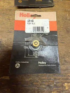 25bp-591-35a Holley Carburetor 125-65 New. Genuine Old School Usa