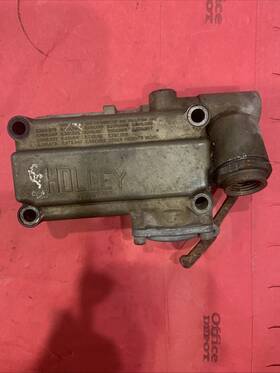 Holley 34r4424b 36667 4 Barrel Carburetor Primary Fuel Bowl Empty Non Adjustable