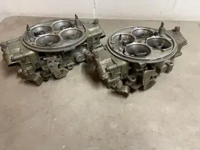 12r-5053b Holley 3571037 2 Mopar 6214 1150 Dominator Carburetors 2x4 Hemi 426 Ir Weiand