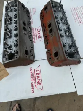 3740997 Holley 4053dz 1957 Corvette Chevy 2x4 270 245 Hp Real Dual Quad Heads 997 Cylinder