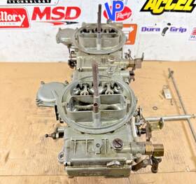 Holley 4235/4236 1968 Mapor Dart Cuda Race Hemi Crossram 426 L&r 4235 4236 Rare Carburetor