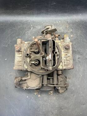 Holley 583668032 Vintage 4 Barrel Carburetor 4150 4160 Series 600 Cfm Chevrolet