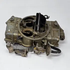 6210-3 Holley Double Pumper Dp Spread Bore 650 Cfm Carb Carburetor As-is