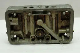 4780 Holley 6512 Double Pumper Carburetor Rear Metering Plate #6512