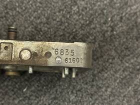 Holley 6835 Mopar 4 Barrel Metering Block With Vacuum Tube Stamped #6835/ Nice