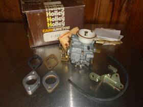 Holley 7942 New Nos 1940 1-barrel Carburetor Gm 1976 Chevy Buick 250 6-cylinder