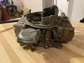 80318-1 Holley 600 Cfm 4 Barrel Marine Carburetor #80318-1 Used Not Tested