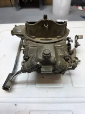 805083 Holley 750 Cfm 4 Barrel Carburetor 80508 Vacuum Secondary Choke Flap Missing