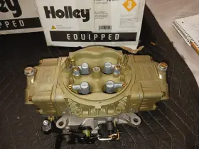 80705-3 Holley 390 Cfm Double Pumper New