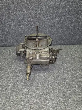 8574 Holley Carburetor D Parts Only Butterflies Operation Is Smooth
