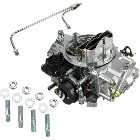9109635 Holley 0-80670 Avenger 670cfm Carburetor With Fuel Feed Line/studs