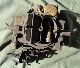 9te-aea Holley Carburetor 9te Aea List 80111 For Parts Or Repair Fast Free Shipping
