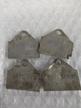 D9teayb Holley Carburetor Tags D9te Ayb Ford Motorcraft Lot Of 4 D9teayb Holley Carburetor Tags D9te Ayb Ford Motorcraft Lot Of 4