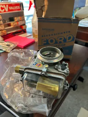 Eaa-9510-c Holley 1904 1bbl Carburetor With Glass Bowl Rebuilt Factory Ford Eaa-9510