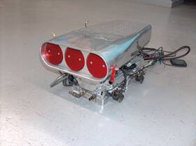 Holley Efi / Weiand Adapter / Msd Ignition Box 6 Btm Sniper 2x4 Dual Quad With Blower Butterfly Scoop