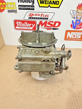 Holley L-4224-s Chevy Ford Mopar 4224-s Carburetor Center Squirter 660 Cfm Tunnel Ram