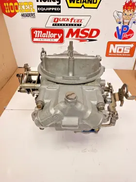 L-4777-4 Holley 650 Cfm Double Pumper Carburetor Manual Choke Street Hot Rod