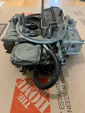 List-9834-2 Holley 600 Cfm Carburetor 9834-2 1371 Electric Choke Vacuum Secondarys