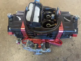 Br67320-2 Holley Performance Products Quick Fuel 750 Cfm Brawler Carburetor Electric Choke Black With Red Billet Br67320-2 Holley Performance Products Quick Fuel 750 Cfm Brawler Carburetor Electric Choke Black With Red Billet