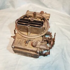 R-2052-as Holley Carb 60s Dodge Mopar 383 Date Code Long Runner Base Plate