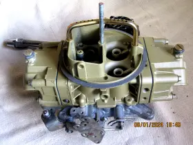 R7128 Holley Marine Carburetor 670 Cfm 4150 Annular Boosters Vacuum Secondary