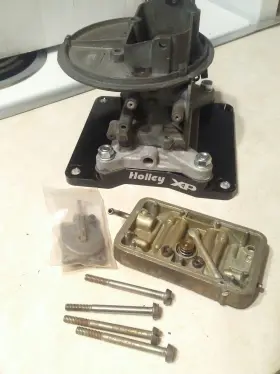 Xp17-90 Holley List # 7448 350cfm Builder Carburetor With Xp Plate