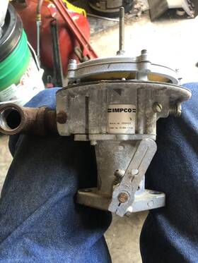 Impco 0418-1140 P/n Natural Gas Carburetor 3/4 Inch Inlet Used