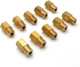 Ingqi Infba-1731-5 10pcs Hex Style Main Jet For Mikuni Vm Tm Tmx Carburetor 300-390 350 360 370