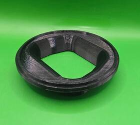 Inman I-nf-22r-af1 Adapter For Holley 5-1/8 Air Cleaner Filter Fits Toyota 22r 22 R Carburetor