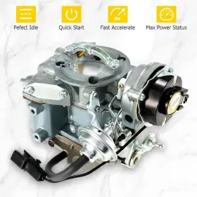 Cvg72285 Ironwalls Carburetor Yfa 1-barrel Electric Choke Fit For Ford 4.9l 300cu 4.1l 250cu F150