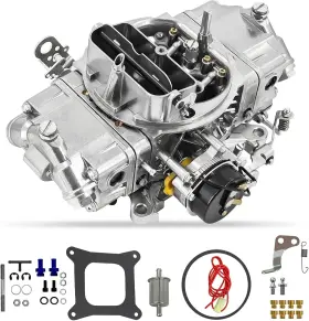 Br67213 James.w 750cfm For Holley Quick Fuel 4150 Carburetor Double-pumper 4 Barrel Carb E-choke