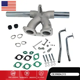 99004.315 Kaicharmoto Manifold Kit For Vw Beetle Bug Type 1 Single Weber 40 Idf 44