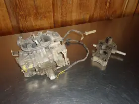 Kei7677 Keihin 3-barrel Carburetor Carb With Spacer Plate Insulator 1976 1977 Honda