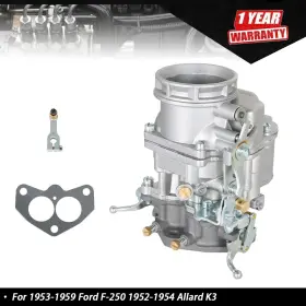 Tur607442i Labwork Carburetor 1648 1 Barrel 94 Hot Rod For Ford F-250 1953-1959 F-350 1953-1958