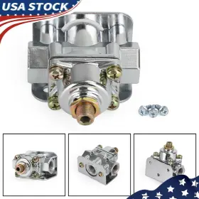 12-803 Madhornets Carburetor Fuel Pressure Regulator For Holley 2 Port 4 1/2 To 9 Psi Yu