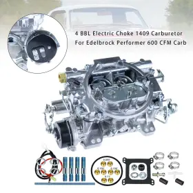 1409-600 Madhornets 4 Bbl Electric Choke 1409 Carburetor For Edelbrock Performer 600 Cfm Carb Us