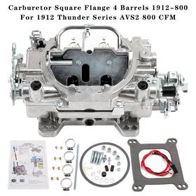Madhornets 1912-800 Carburetor Square Flange 4 Barrels For 1912 Thunder Series Avs2 800 Cfm