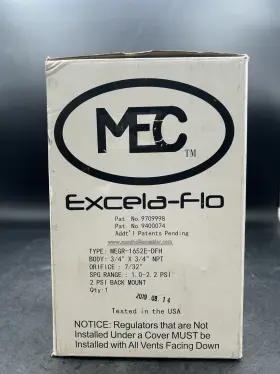 Megr-1652e-dfh Marshall Excelsior Propane Regulator 10 Psi 1-2.2psi Low Pressure Megr-1652e-dfh Marshall Excelsior Propane Regulator 10 Psi 1-2.2psi Low Pressure