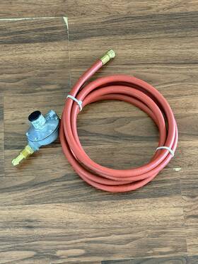Marshall Excelsior Megr-1912/197 Propane Regulator Assembly Coffee Roaster With Hose