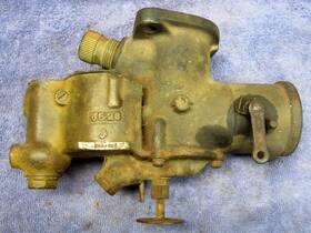 Marvel 7337208 Antq.vntg 1925 Auto Brass Bowl Carburetor Buick 1926 1927 1928 Oakland