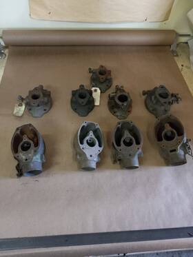 Marvel Schebler Tsx811 Vintage Carburetor Tsx755 811 374 Lot Of 9 For Parts Or Rebuild