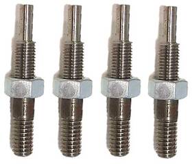 Max Performance Rpe381-4 Carburetor Mounting Stud Set 4bbl 3/16 Inch For 1965-1970 Gto Grand Prix Firebird