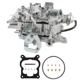 Maxpeedingrods 0peati 4bbl Carburetor Carb For Rochester Quadrajet 4mv 1904r Vacuum 650cfm 1980-1989