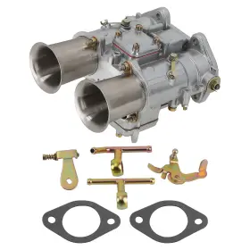 19600.017 Maxpeedingrods 3672ce 1x 45dcoe Carburetor 2 Barrel For 4 Cyl 6 V8 Engine Twin Choke
