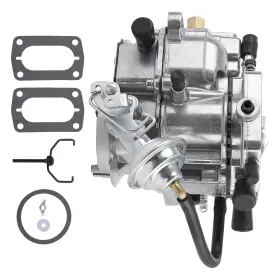 5hfpwr Maxpeedingrods 2 Barrel Carburetor Carb With Gaskets For Dodge Plymouth 273-318 Engine 1966-1973