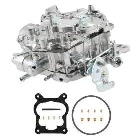 6cg5eb Maxpeedingrods 4 Barrel Carburetor Kit For Chevrolet 305 350 5.0l 5.7l Engine 1904r 1906r Carb