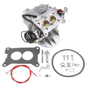 6j94kv Maxpeedingrods 350 Cfm 2-barrel Carburetor For 0-80350 2 Bbl Carb Electric Choke