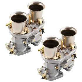 Maxpeedingrods 85604t 2pcs Carburetor 40idf 40 Idf Carb With Gaskets And Air Horn For Vw Beetle Fiat