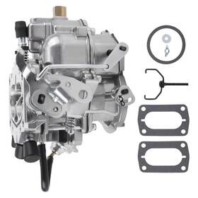 Maxpeedingrods 8aeuo9 Carb Carburetor With Gasket Kit For Dodge Truck Plymouth 273-318 Engines 2 Barrel