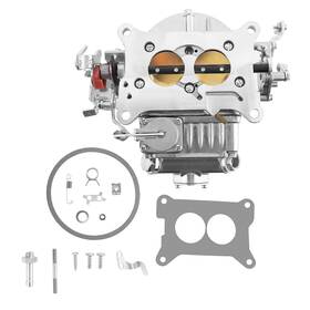 Maxpeedingrods A59ju3 2 Barrel Carburetor Carb With Manual Choke For Holley 2300 0-7448